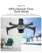 2025 L200 Pro Max GPS Drone 5KM 8K Professional HD Dual Camera 2-Axis Gimbal Obstacle Avoidance Brushless Foldable RC Quadcopter