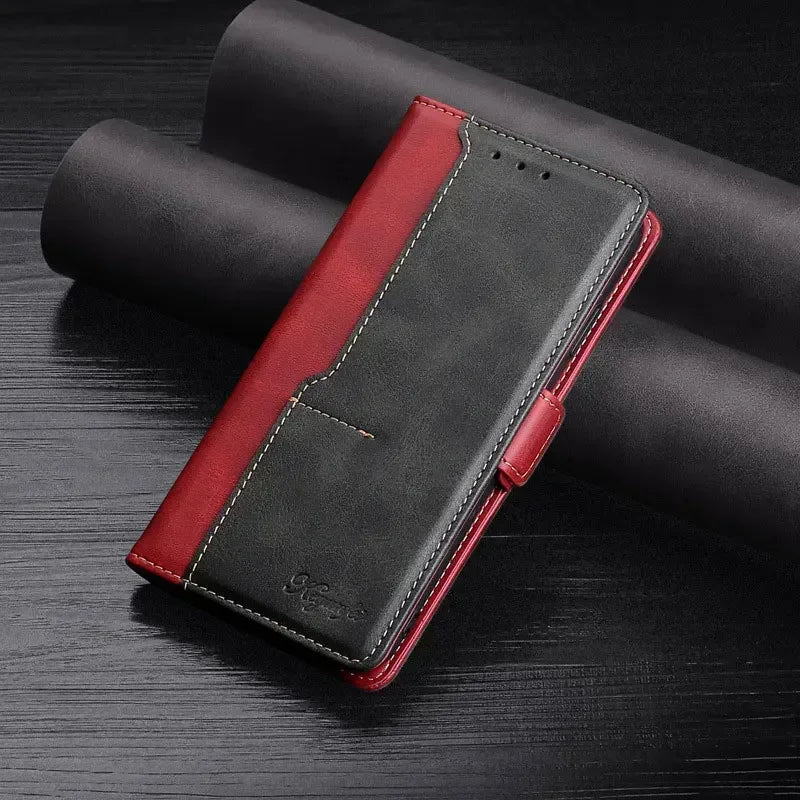 Business Leather Flip Case for POCO X7 Pro Protect Cover Side Magnetic Case for Xiaomi Poco X7 M7 Pro C75 With Card Slots Funda