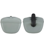 Portable Silicone Dog Treat Bag Outdoor Dog Treat Pouch for Training Feeding Bag Large Capacity Pet Trainer Waist Bag Dog Suppli