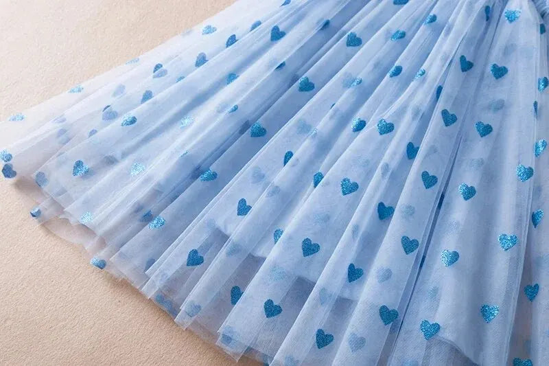 2024 Kids Dress Girl Summer Dress with Butterfly Wings Floral Puff Sleeve Dance Performance Tutu Mesh Princess Dress Clothes