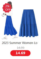 2024 Spring Autunm women Ruffle skirt fashion Summer cotton linen skirts long maxi party skirts red purple pink M-5XL 6XL 7XL