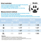 4Pcs /Set Winter Pet Shoes for Small Medium Dogs Windproof Boots Non Slip French Bulldog Chihuahua Shoes accesorios para perros
