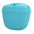 Portable Silicone Dog Treat Bag Outdoor Dog Treat Pouch for Training Feeding Bag Large Capacity Pet Trainer Waist Bag Dog Suppli