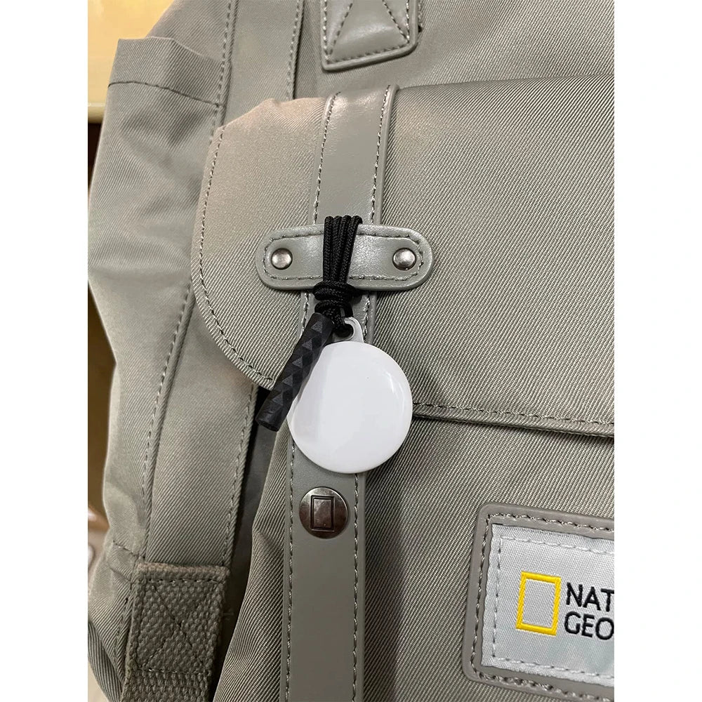 AirTag Tracker Holder with Lanyard Aluminium Invisible Slim Keychain Case for AirTags 2021 Finder Items Air Tag Accessories