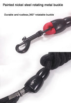 3 Way Dog Leashes for Walking 2/3/4 Dogs Pets Nylon Braided Rope No Tangle Dog Leashes for Small Dogs Dual Three Dogs Leash