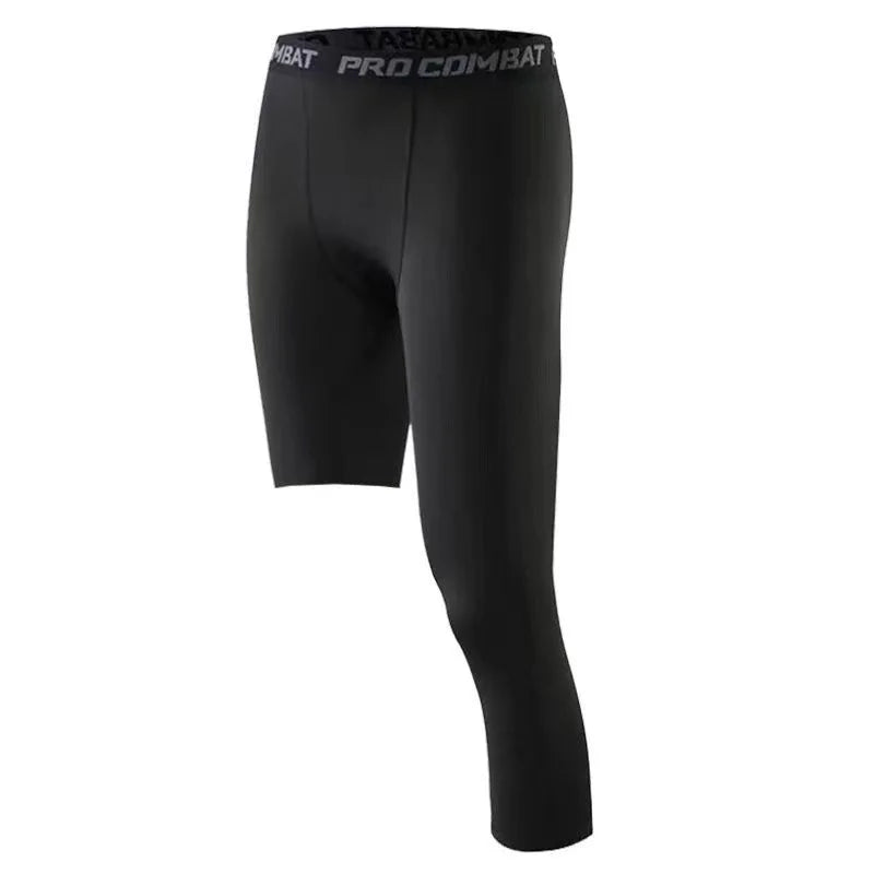 Men Elastic Compression Shorts Quick Dry Casual Basketball Shorts Man Gym Sport Tights Running Shorts Male Clothing Streetwear