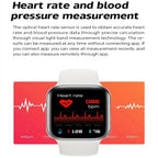 LAXASFIT 2025 New Smartwatch For Men Android IOS 1.73" Screen Bluetooth Call Blood Oxygen Pressure Monitoring Smart Watch Women