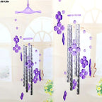 1PC New Lover Bird Dophin Valetines Gifts Plastic Dophin Wind Chime Bell Garden Living Decor Ornament Home Garden Decor