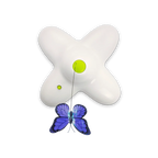 All For Paws Cat Toy Flutter Bug Interactive Electronic Cat Stimulating Toy Interactive Butterfly Flutter Bug Cat Automatic Toys