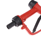 1pc Plastic Manual Heavy Duty Fuel Nozzle Gun With Hook Straight Nozzle - Diesel And Petrol Nozzle Max Flow 45L/M