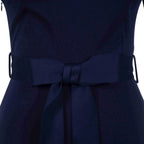 2025 Short-Sleeved Casual Midi Dress Summer Clothes Fashion Casual Office Lady Dresses for Women Vestidos