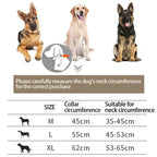 Tactical Dog Training Collar With Handle Reflective Collar Leash No Pull Lead Collars For Small Big Dogs Walking Pet Accessories