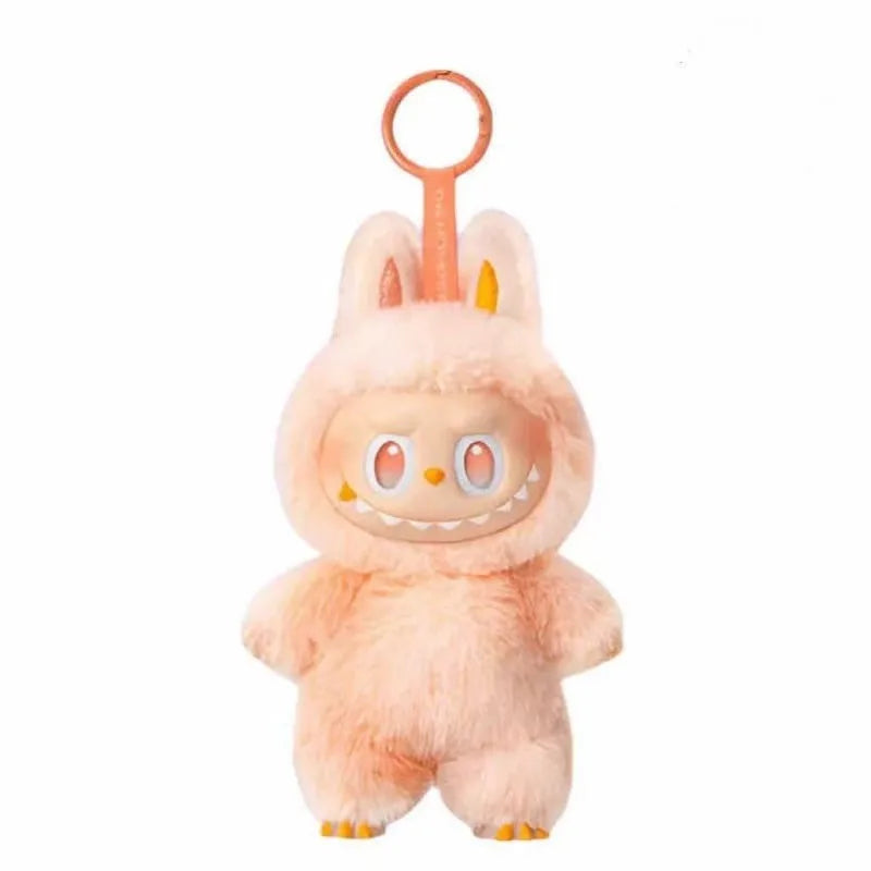 Bubble cloth vinyl blind box version 3.0 three-generation plush doll fashion tide play cute birthday gift pendant keychain.