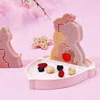 Dogs Family Puzzles Clay Silicone Mold Cat Bear Elephant Gypsum Plaster Mould Animal Craft Ornament Cement Concrete Resin Mold