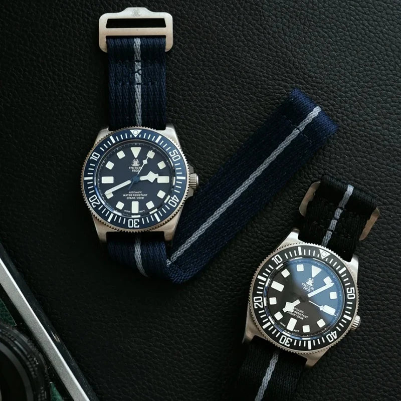Tactical Frog Titanium Watch FXD Diving 42mm NH35 Automatic Mechanical Movement Sapphire BGW9 Luminous 200M Dive Men Wristwatch