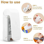Mini Packaging Sealer Portable Plastic Bag Clip Sealing Machine Food Storage Seal Snack Sealing Household Kitchen Gadgets
