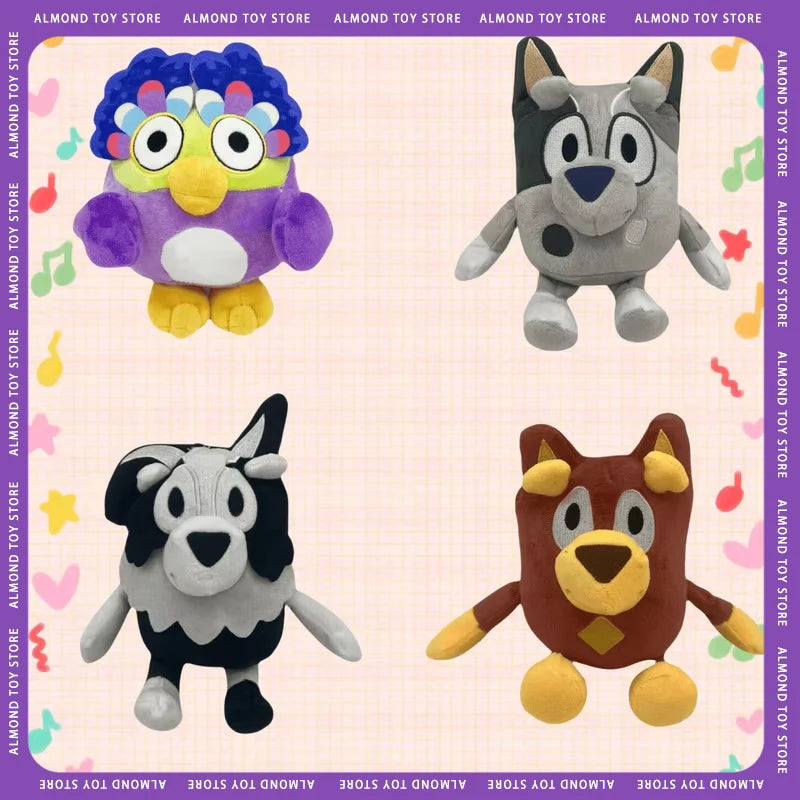 MOOSE Popular Cartoon Anime Bruy'S Anime Peripheral Plush Toy Dogs Cloth Dolls Pendants Backpacks Accessories Gifts For Children