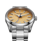 BERNY Watches for Men Luminous AR Sapphire Classic Dress Business Quartz Men's Watch 10ATM Elegant Fashion Casual Wristwatch