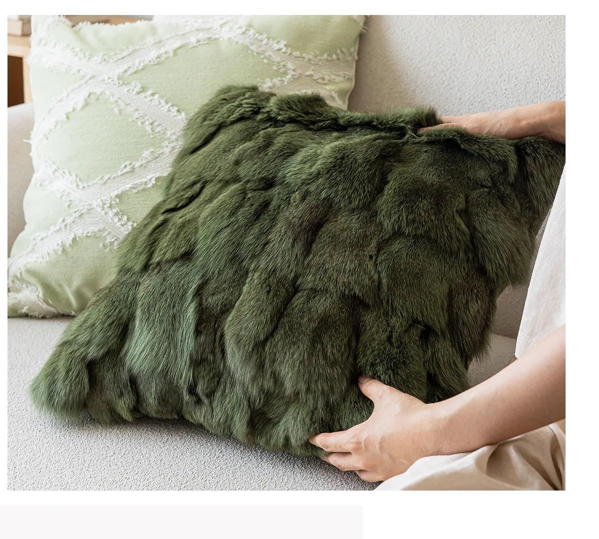 45X45CM Green Retro Throw Pillow Cover French Light Luxury Stamping Waist Cushion Cover Decor Home Decorative Pillowcase