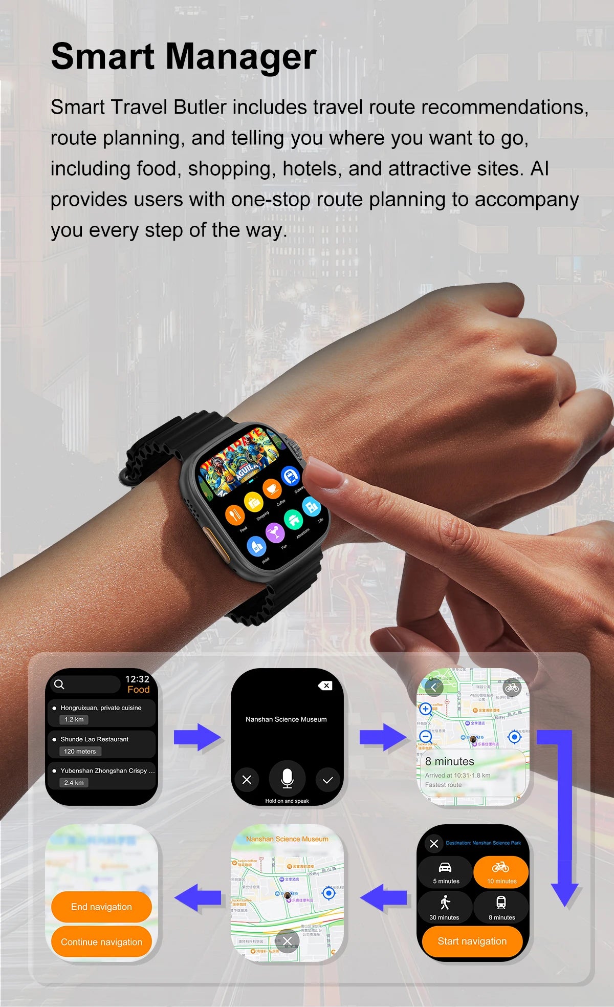 2025 New IOS DT Ultra 3 High-End Business Watch 32G Large Memory Album Smartwatch Men Sports Fitness Waterproof Watch Sportwatch