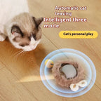 Interactive Cat Toy Ball Rolling Balls Pet Kitten Cats Teaser Automatic Electric Smart Game Plush Toys Play Stimulator Training
