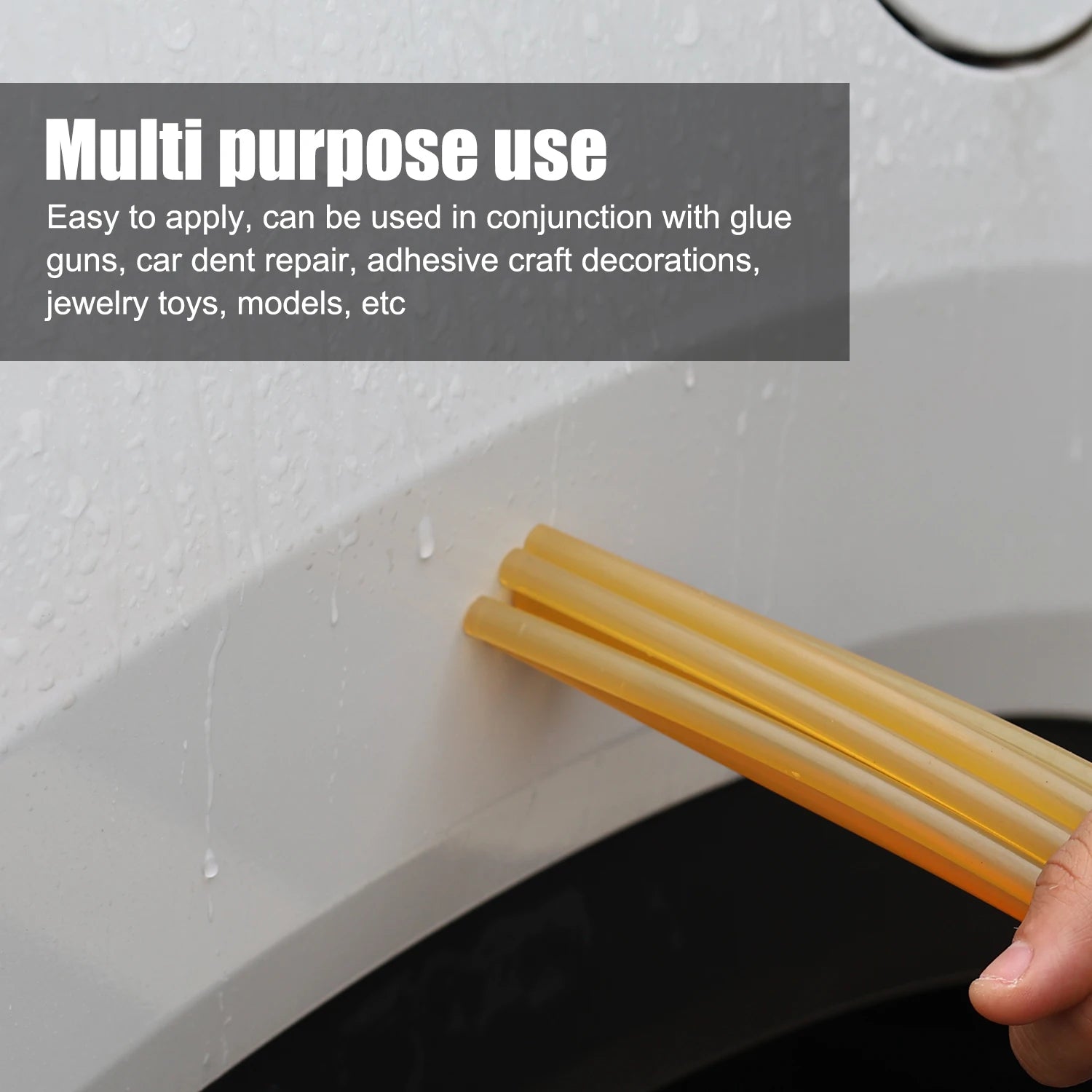 High Adhesion Hot Melt Glue Sticks 11mm 7mm Transparent Flexible EVA For Car Dent Repair Paintless Removal Crafting Tool Supply