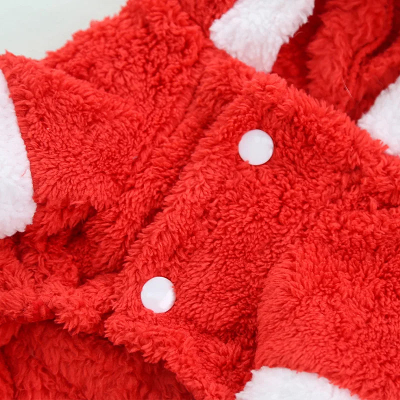 Pet Dog Cat Halloween Christmas Costume Cosplay Elk Dog Costumes for Small Dogs Winter Warm Dog Cat Clothes