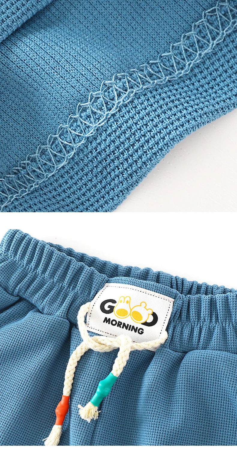 New Summer Boys Shorts Candy Color Beach Shorts for Kids Casual Elastic Waist Children Short Pants Sport Clothing Outwear