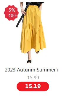 2024 Spring Autunm women Ruffle skirt fashion Summer cotton linen skirts long maxi party skirts red purple pink M-5XL 6XL 7XL
