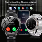Men New Outdoors Sports Military GPS SmartWatch 10ATM Waterproof 730mAh High Battery Compass NFC HD Call For Huawei Xiaomi Watch