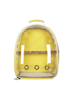 New Bird Carrier Small Pet Travel Bag for Small Parrot Lightweight Portable Backpack Transparent Pet Bird Cage