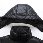 Thicken Autumn Winter Men Coats Detachable Hood Mens Puffer Jacket Sleeveless White duck down Vest Jackets Warm Hooded Jacket