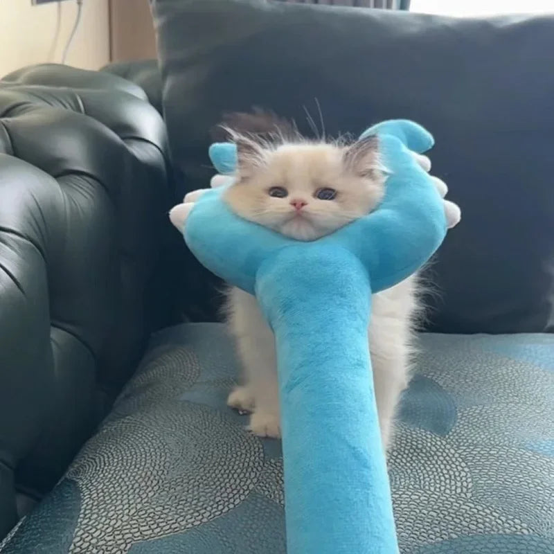 INS Strike Stick Pet Plush Toys Interactive Cat Toy Cat Control Anti Bite Toy Plush Chew Toy Cat Indoor Games Juegos Para Gatos