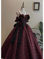 Japan Pink Lolita Wedding Floor-Length Dress Gorgeous Adult Formal Dress Heavy Industry 2024 New