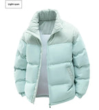 High Quality Thickened Cotton Jacket for Men Winter Windproof Warm Hooded Coat Couple Casual Wear Chinese Brand Outerwear
