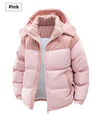 High Quality Thickened Cotton Jacket for Men Winter Windproof Warm Hooded Coat Couple Casual Wear Chinese Brand Outerwear