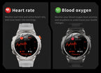 Men New Outdoors Sports Military GPS SmartWatch 10ATM Waterproof 730mAh High Battery Compass NFC HD Call For Huawei Xiaomi Watch