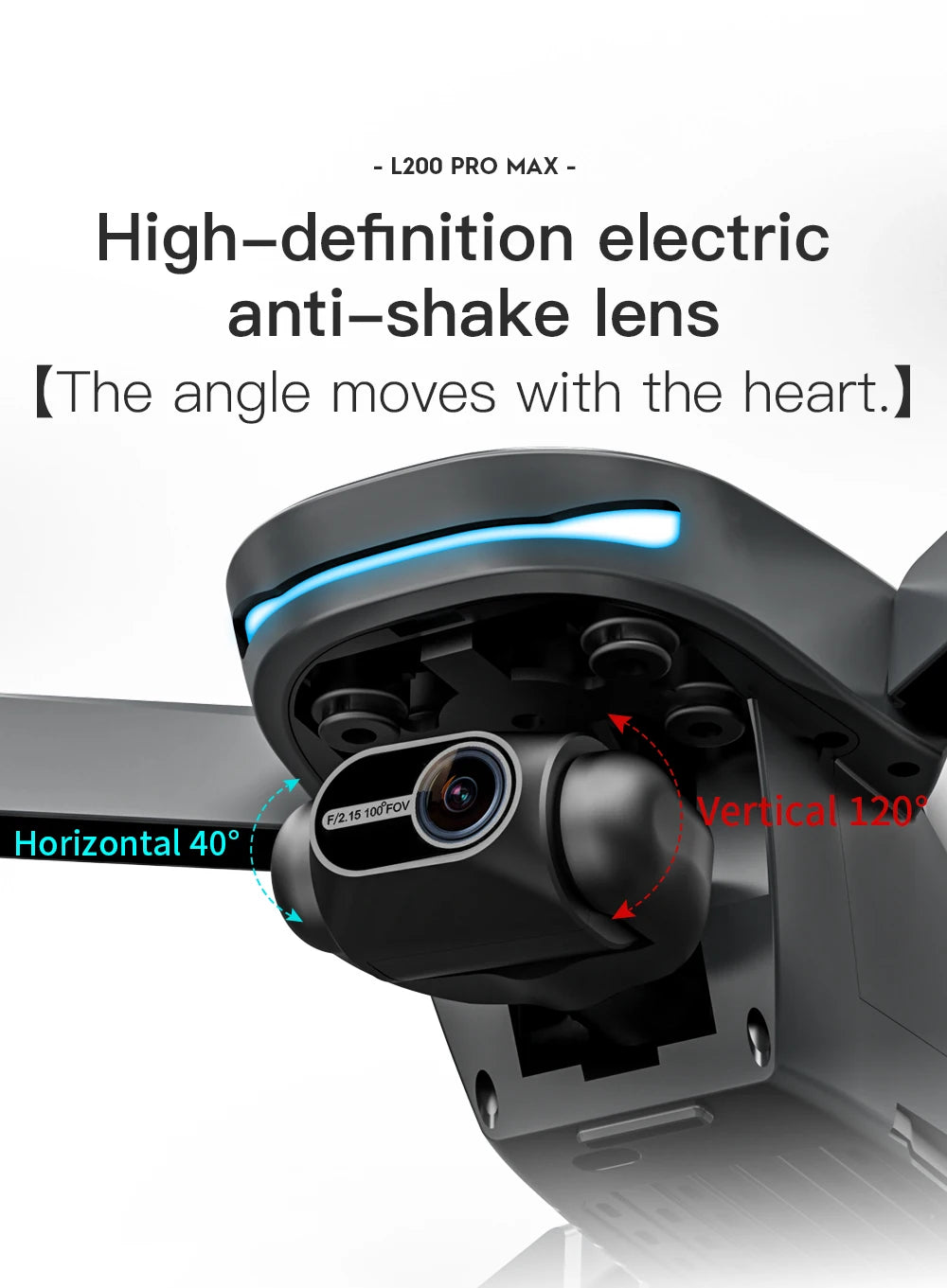 2025 L200 Pro Max GPS Drone 5KM 8K Professional HD Dual Camera 2-Axis Gimbal Obstacle Avoidance Brushless Foldable RC Quadcopter