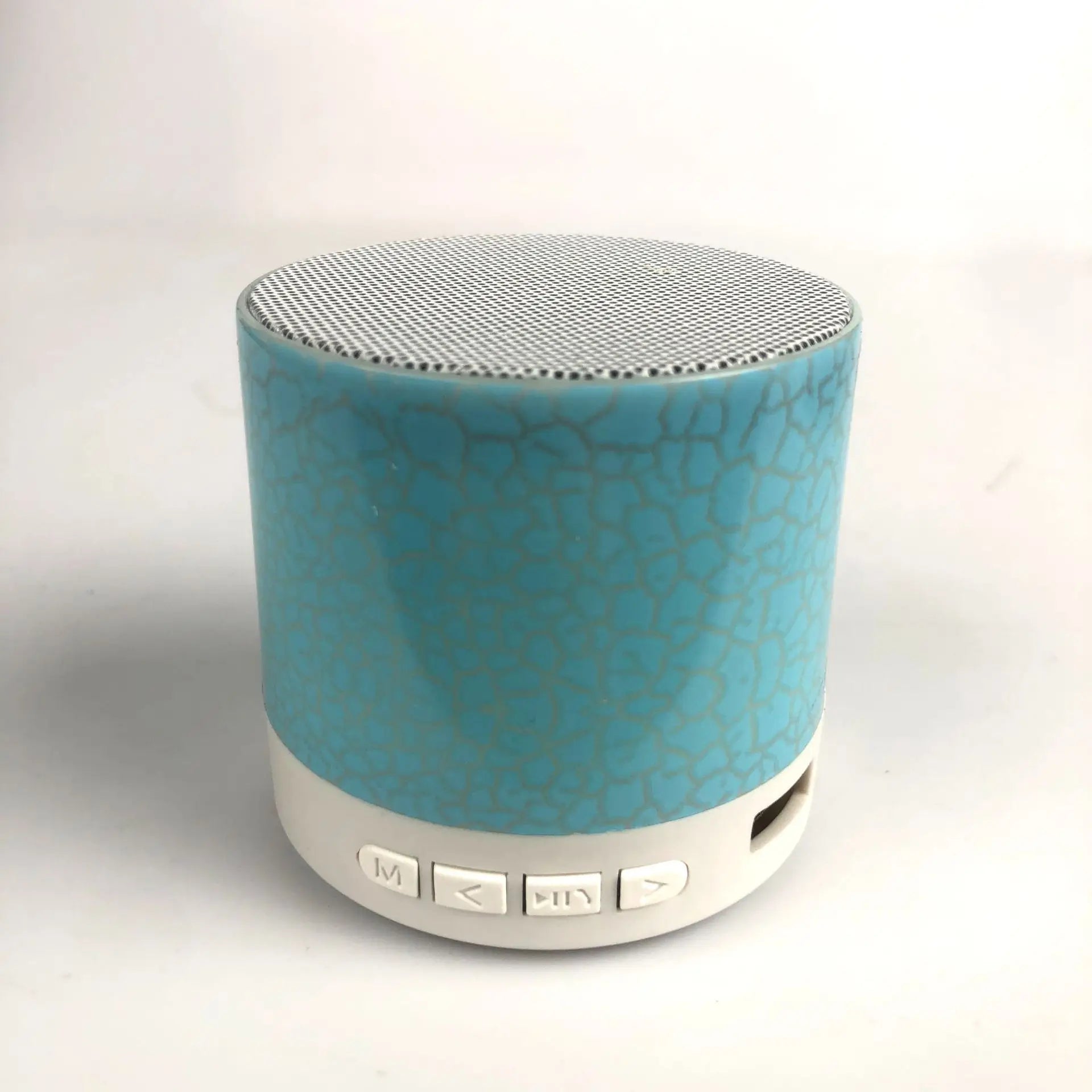 Mini Bluetooth Speaker Wireless Loudspeaker Crack LED SD Card USB Subwoofer Portable MP3 Music Sound Column for PC Mobile Phone