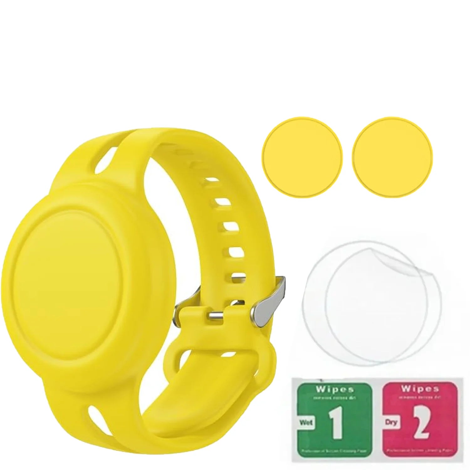 Airtag Bracelet for Kids Waterproof, Silicone Wristband Case Cover for Anti-lost Band StraP Hidden Accessories for Toddler Child