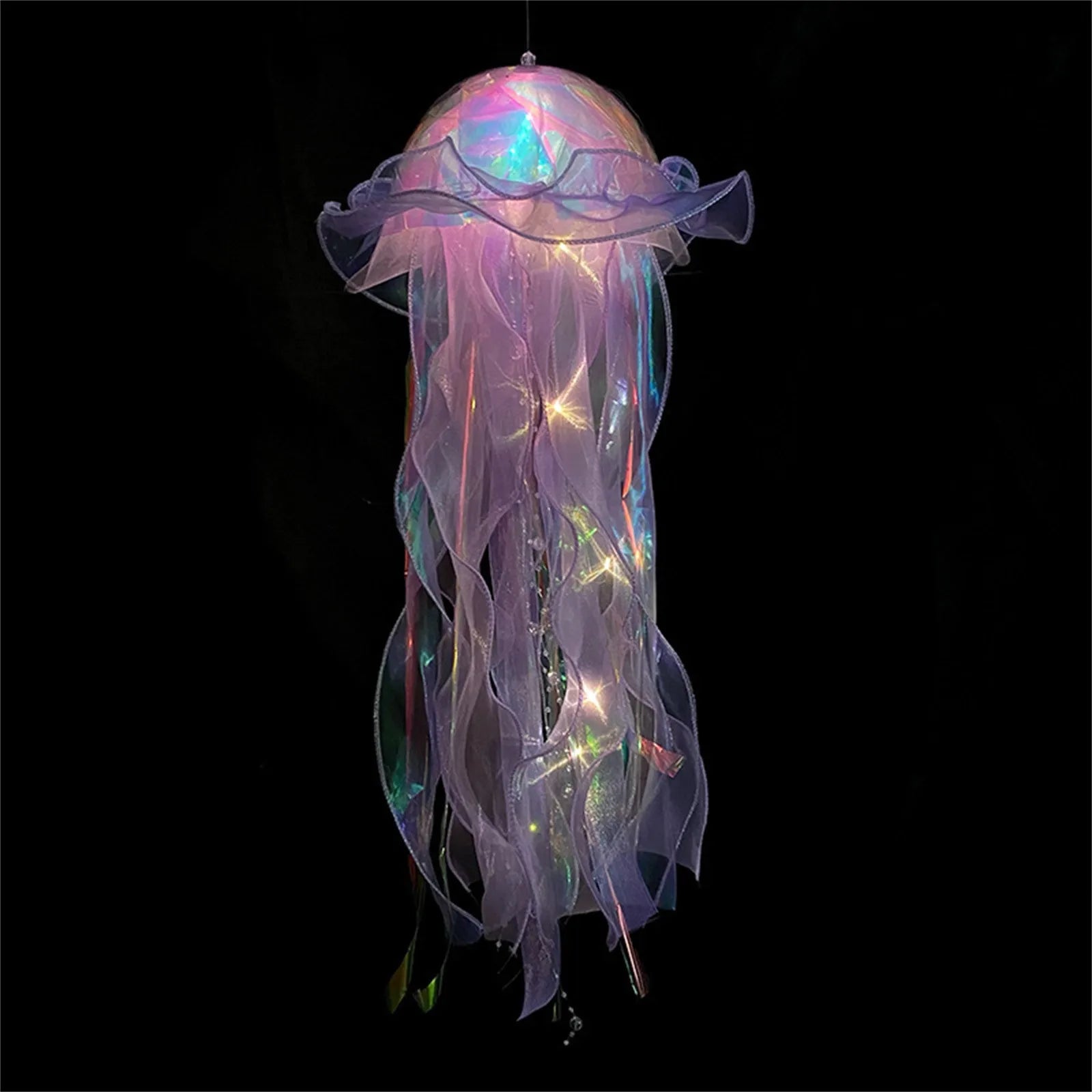 Jellyfish Pendant Lamp Portable Jellyfish Lamp Luminous Jellyfish Artificial Jellyfish Glowing Jellyfish Ornament Decoration