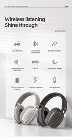SMAILWOLF L80 Bluetooth wireless wired three-mode gaming headset laptop home lightweight headset with microphone