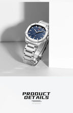 NAVIFORCE Men Luxury Brand Watches Military Sport Mens Wrsitwatches Full Steel Quartz Clock Men's Waterproof Business Watch