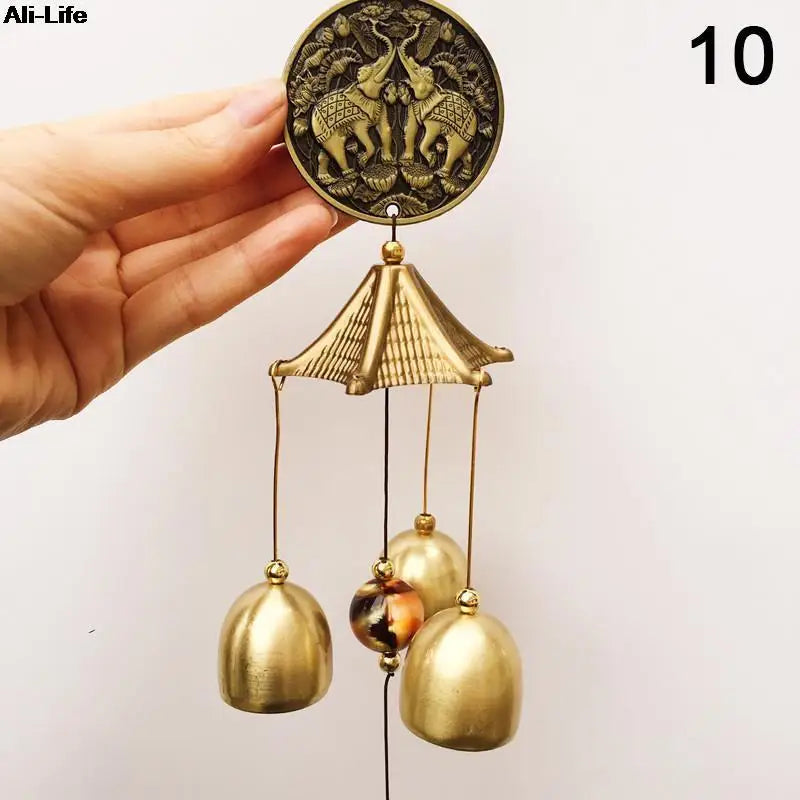 1PC New Lover Bird Dophin Valetines Gifts Plastic Dophin Wind Chime Bell Garden Living Decor Ornament Home Garden Decor