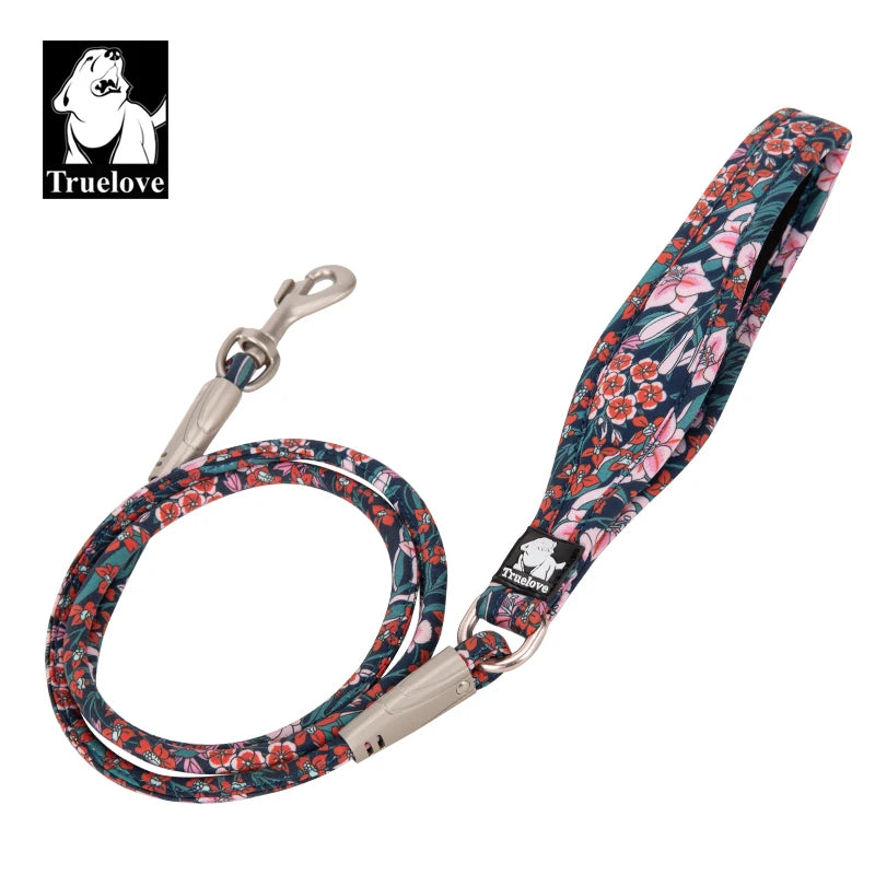 Truelove Cotton Floral Dog Leash TLL2573