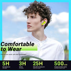 Air31 Tws Earpuds Wireless Bluetooth 5.0 Sport Gaming Headsets Noise Reduction Earbuds Mic Headphones with LED Display Earphones