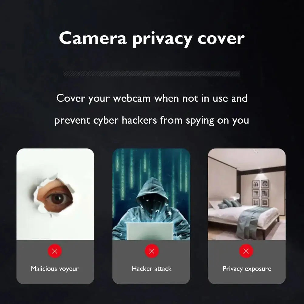 10/20Pcs Webcam Cover Shutter Slider Privacy Protective Cover For iPad Tablet Webcam Laptop PC Mobile Phone Lens Camera Sticker