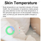 For Xiaomi Smart Ring Bluetooth Health Monitor Heart Rate Blood Oxygen Sleep Temperature Gesture Control Waterproof Sport Rings