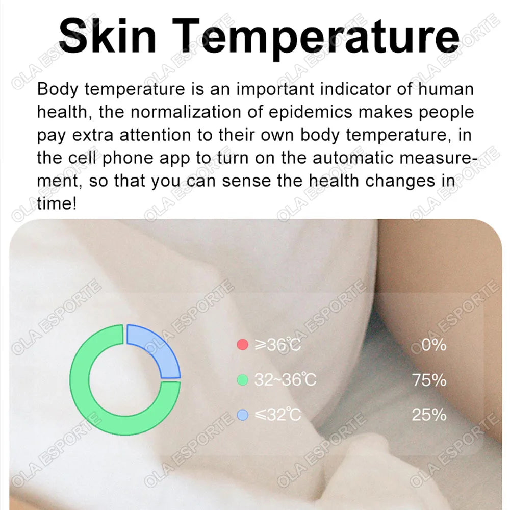 For Xiaomi Smart Ring Bluetooth Health Monitor Heart Rate Blood Oxygen Sleep Temperature Gesture Control Waterproof Sport Rings