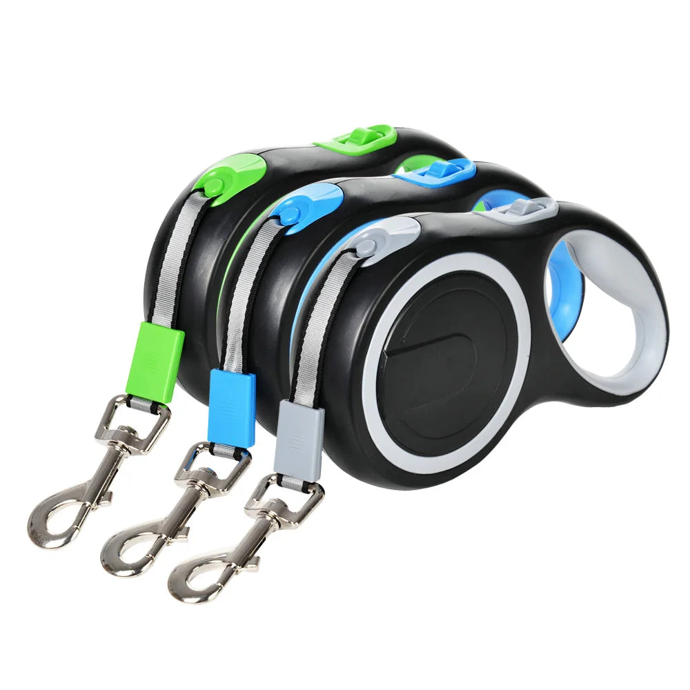 5m 8m 50kg Dog Leash Retractable Roulette Collar for Small Big Dogs Accessories Adjustable Walking Hiking French Bulldog Rope